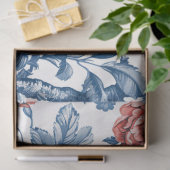 Mousseline Papier de tissus perroquets (Cadeau)