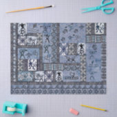 Mousseline Papier de tissus Petroglyph Tapa (Artisanat)