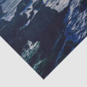 Mousseline Papier de tissus phare et sirène (Détail)