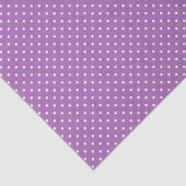 Mousseline Papier de tissus/Pois violets (Détail)