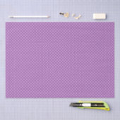 Mousseline Papier de tissus/Pois violets (Artisanat)