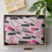 Mousseline Papier de tissus pour accessoires de maquillage (Cadeau)