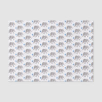 Papier de tissus pour bébé éléphant pour nouvelle