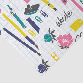 Mousseline Papier de tissus pour enseignants (Détail)