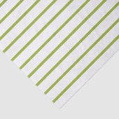 Mousseline Papier de tissus rayé vert vif (Détail)