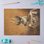 Mousseline Papier de tissus Regal Roe Deer (Artisanat)