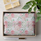 Mousseline Papier de tissus rose (Cadeau)