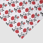 Mousseline Papier de tissus rose (Détail)