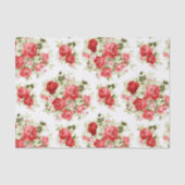 Mousseline Papier de tissus rose (Recto)