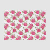 Mousseline Papier de tissus rose (Recto)