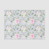 Mousseline Papier de tissus rose (Recto)