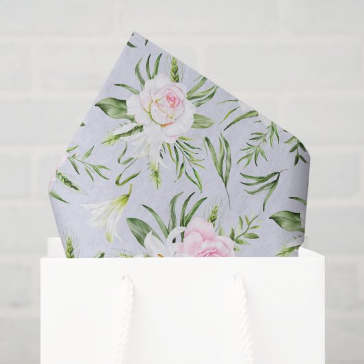 Mousseline Papier de tissus rose (Sac cadeau)