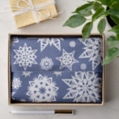 Mousseline Papier de tissus Snowflakes (Cadeau)