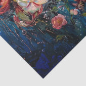 Mousseline Papier de tissus sous-marin sirène (Détail)