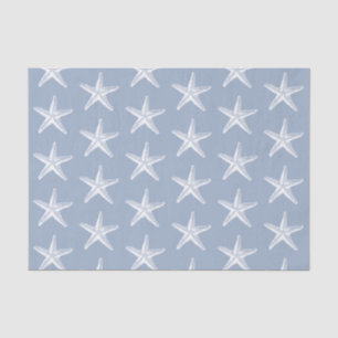 Mousseline Papier de tissus sur la côte de la plage bleu d'éc