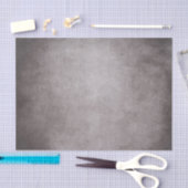 Mousseline Papier de tissus texturé gris (Artisanat)