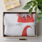 Mousseline Papier de tissus Valentine Gnome (Cadeau)