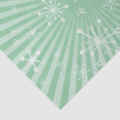 Mousseline Papier de tissus vert clair moderne pour les flocs (Détail)