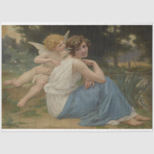 Mousseline Papier de tissus vintage Cupid Secret Peinture à l