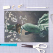 Mousseline Papier de tissus vixen victorien (Artisanat)