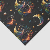 Mousseline Papier de tôle céleste (Détail)