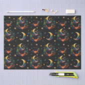 Mousseline Papier de tôle céleste (Artisanat)