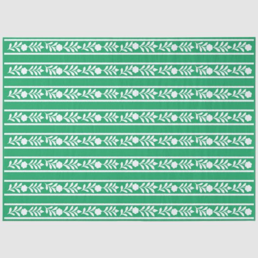 Mousseline Papier Découpage à Bordure Florale avec Incrustati (Recto)