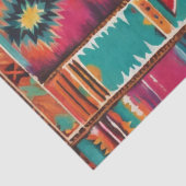 Mousseline Papier découpage à impression générale Latino (Détail)