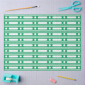 Mousseline Papier Découpage Bordure de Points Vert Clair (Artisanat)