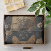 Mousseline Papier Découpage Chat Ginger (Cadeau)