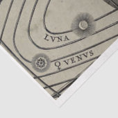 Mousseline Papier découpage de la carte planète Terre (Détail)