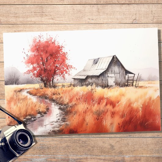 Mousseline Papier Découpage De L'Époque À L'Automne 6