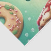 Mousseline Papier Découpage de Noël Cookie Queen (Détail)