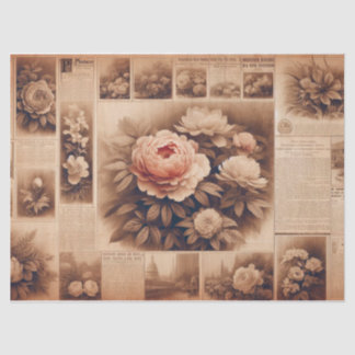 Mousseline Papier découpage de style vintage pour maison de c
