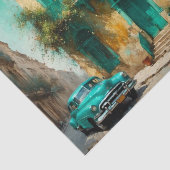 Mousseline Papier Découpage de vacances chauffant de la Havan (Détail)