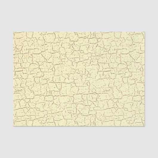 Mousseline Papier découpage effet craquelé beige (Recto)