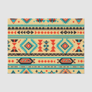 Mousseline Papier Découpage géométrique Elégance Aztec