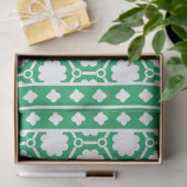 Mousseline Papier Découpage Incrustation d'Os Moderne Vert Cl (Cadeau)
