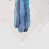 Mousseline Papier Découpage Jay 3 bleu (Détail)