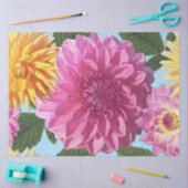 Mousseline Papier decoupage ou tissue Dahlia (Artisanat)