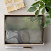 Mousseline Papier Découpage Peacock (Cadeau)