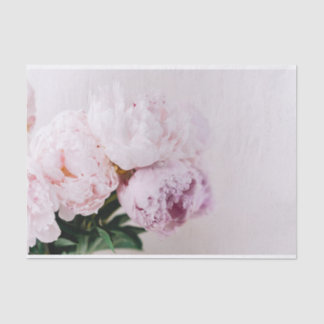 Mousseline Papier Découpage Peony gauche