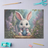 Mousseline Papier Découpage Petit Lapin (Artisanat)