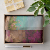 Mousseline Papier découpage pour table côtière méditerranéenn (Cadeau)