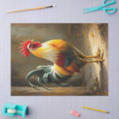 Mousseline Papier decoupage/Tissu de Coq (Artisanat)