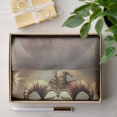 Mousseline Papier Découpé Clown Mélancolique (Cadeau)