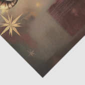 Mousseline Papier Découpé Clown Mélancolique (Détail)