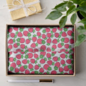 Mousseline Papier Découpe Fraises, Fruits d'Été (Cadeau)