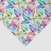 Mousseline Papier découpé papillon (Détail)