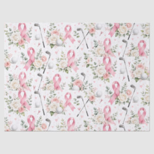 Mousseline Papier d'emballage Ruban Rose Sensibilisation au C